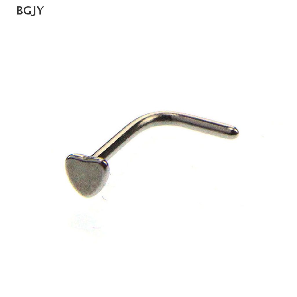 Set 60 Khuyên Mũi Inox Hình Chữ L Cá Tính Mới