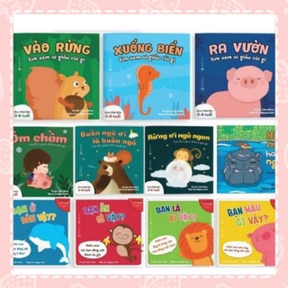 Combo 11 cuốn Ehon Buồn ngủ ơi là buồn ngủ.