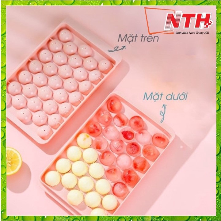 KHAY LÀM ĐÁ , LÀM THẠCH VIÊN TRÒN 33 Ô
