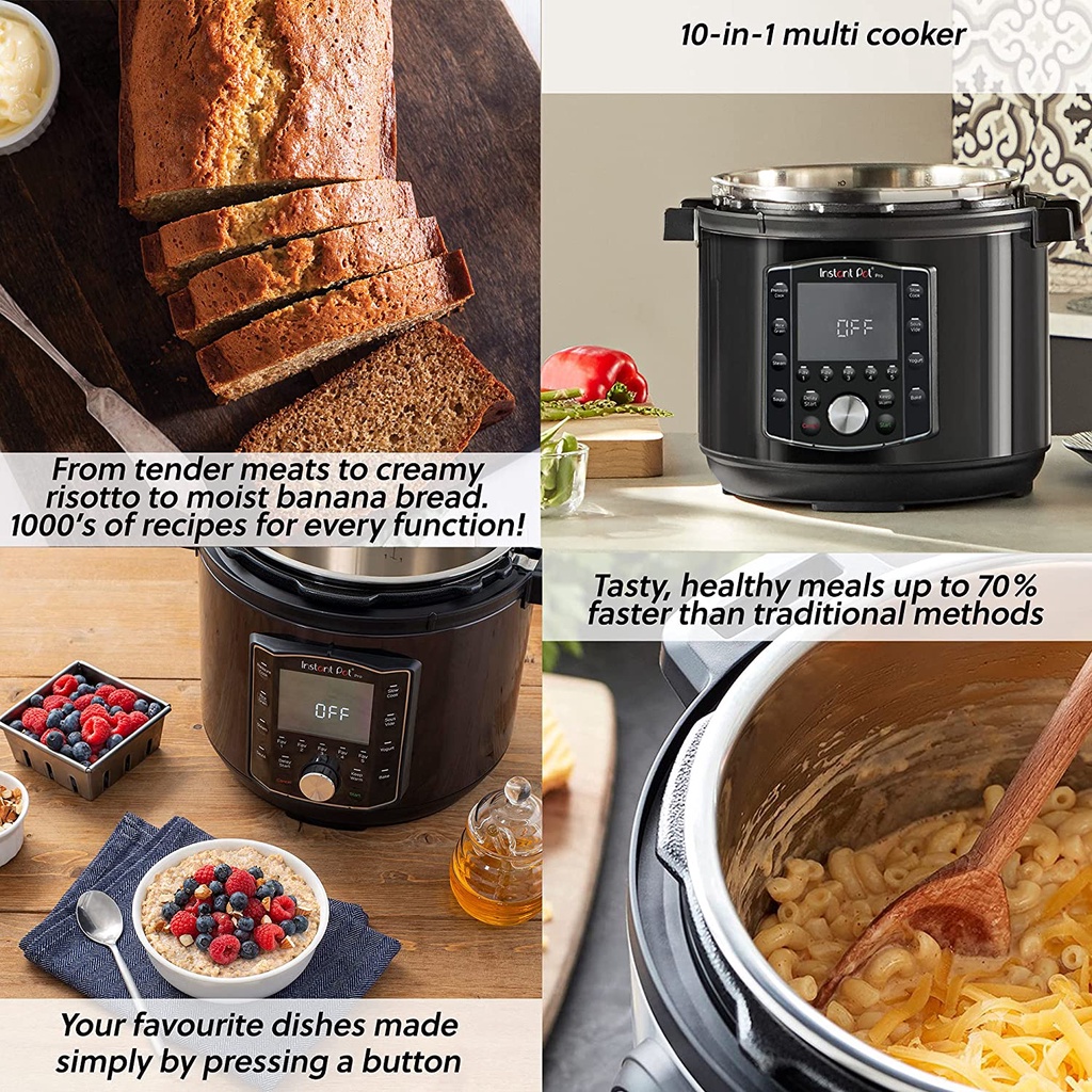 Nồi áp suất điện đa năng INSTANT POT Pro 10 in 1