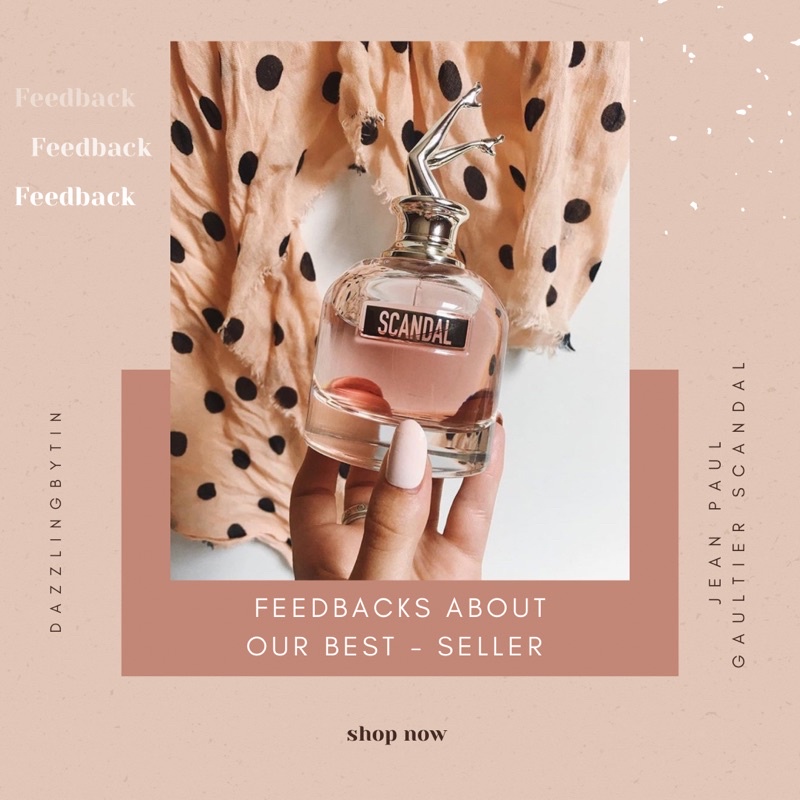 Nước hoa Scandal fullsize 80ml