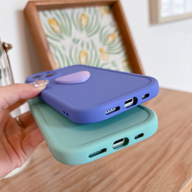 Ốp Điện Thoại Silicon Dẻo Họa Tiết Cầu Vồng/ Trái Tim/ Tròn Dễ Thương Cho Xiaomi Mi 8 9 10 11 Lite Pro SE 10T 11T Pro