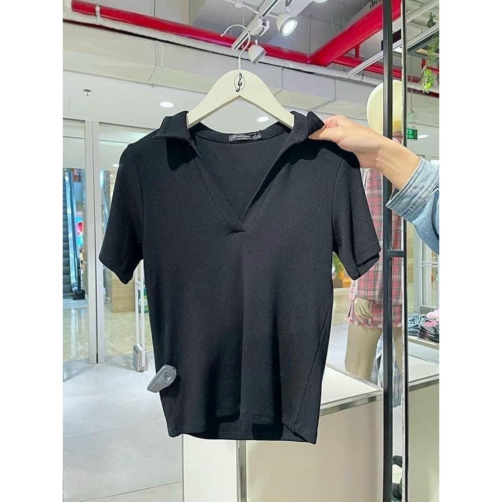 Áo Polo Cổ V STRADIVARIUS | BigBuy360 - bigbuy360.vn