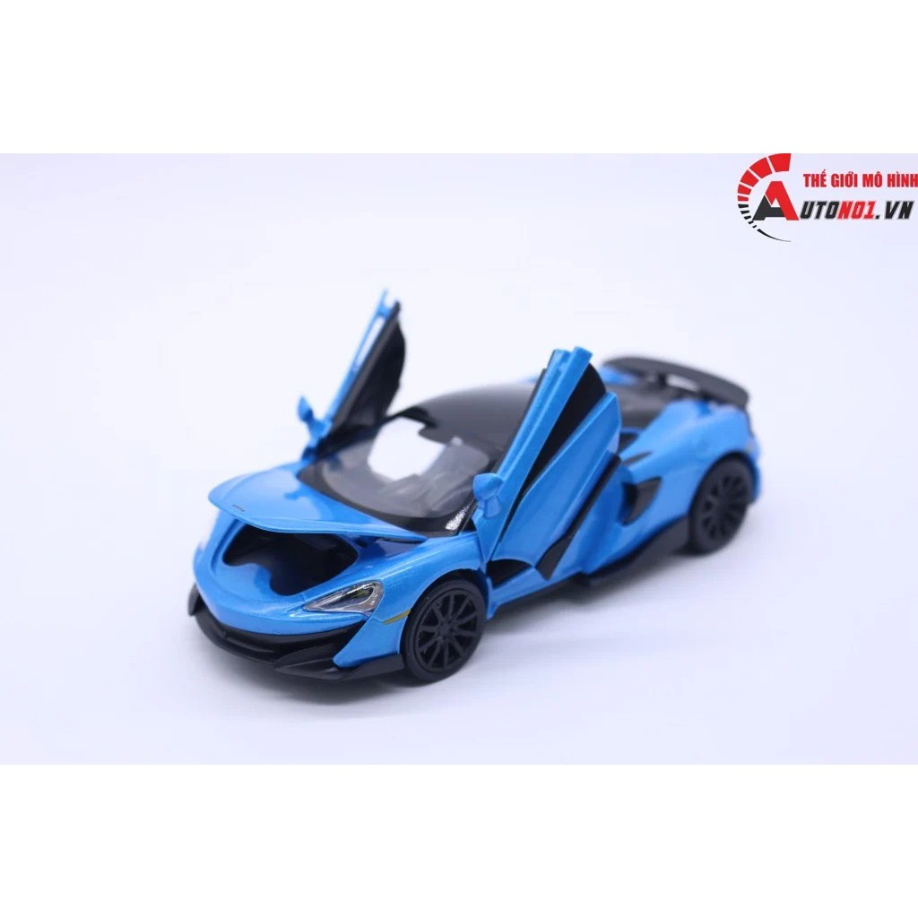 MÔ HÌNH XE MCLAREN 600LT BLUE 1:32 HUADAWEI 6657