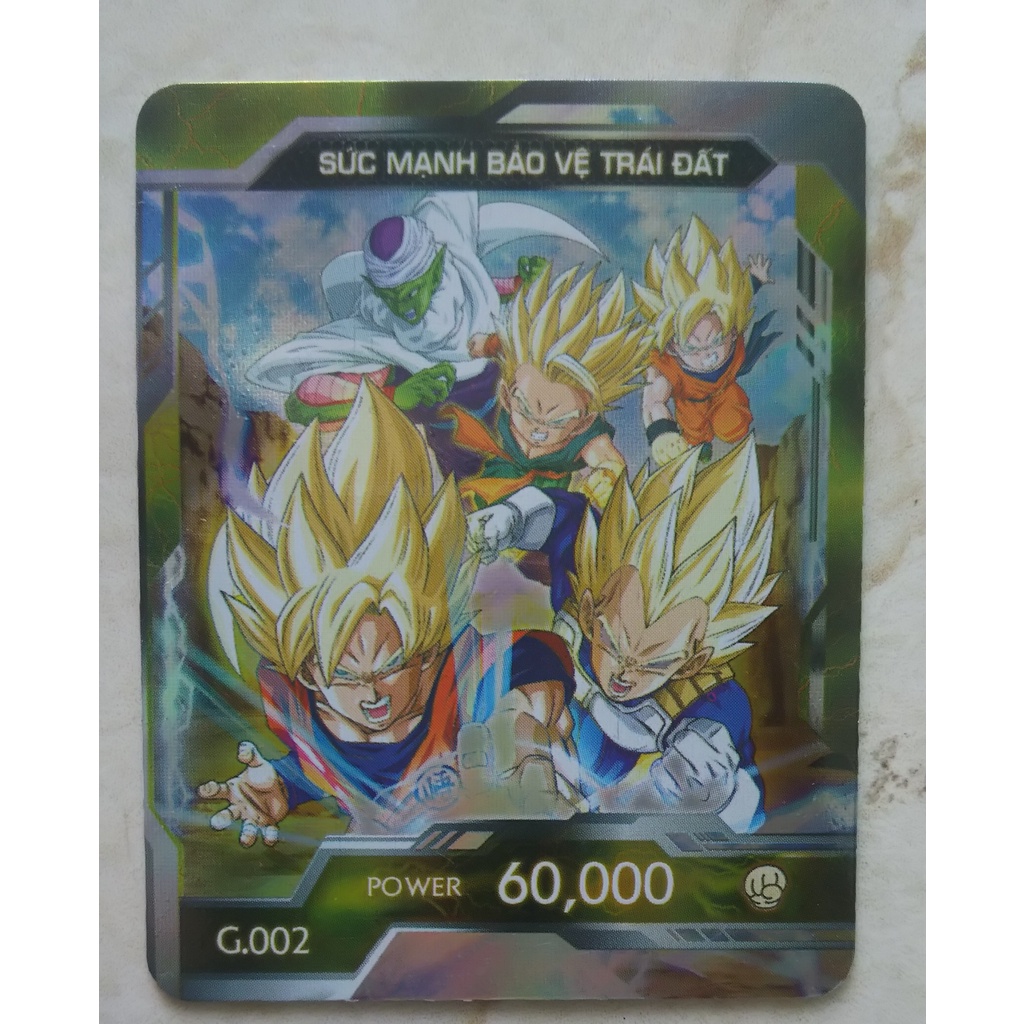 Thẻ Toonies Dragon ball