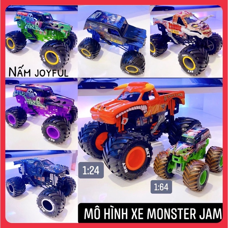 MÔ HÌNH XE MONSTER JAM LOẠI ĐẸP [IB chọn mẫu]