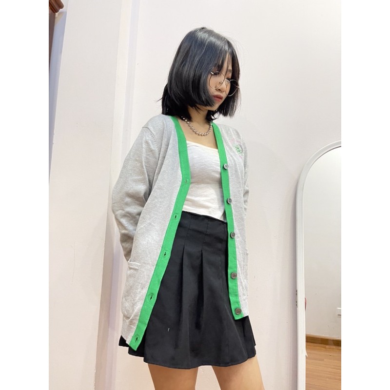 [SẴN] ẢNH THẬT] Áo khoác len cardigan phong cách Hàn Quốc