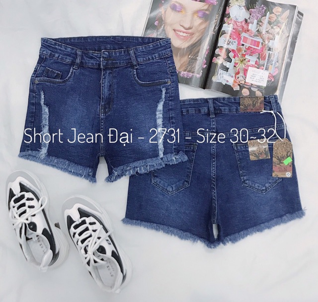 [40kg~90kg] QUẦN SHORT JEAN BIG SIZE CO DÃN MẠNH 2729