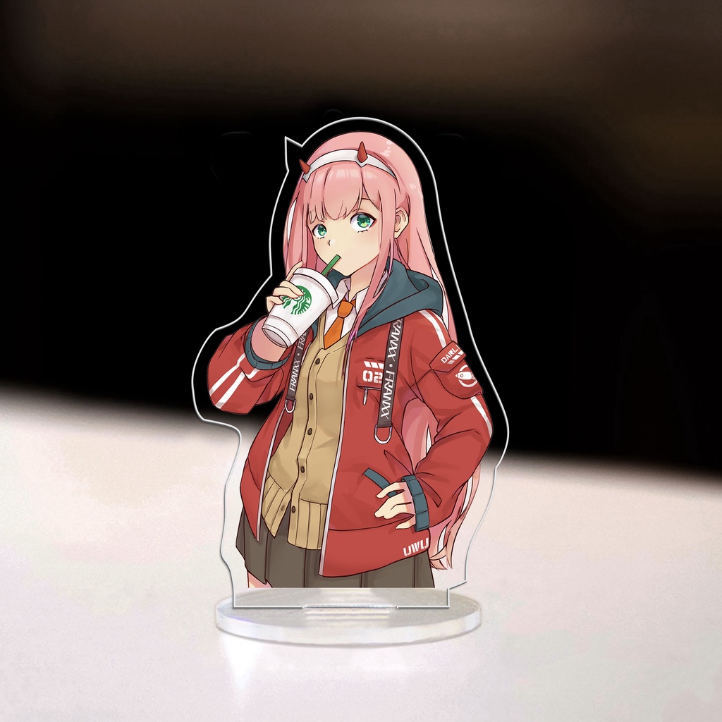 Mô hình standee Zero Two anime DARLING in the FRANXX in UV giá rẻ