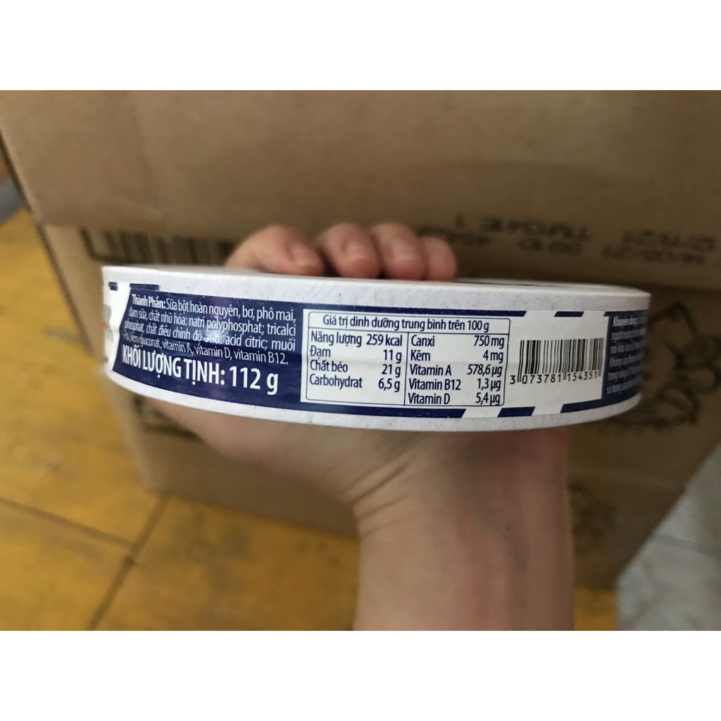 PHÔ MAI CON BÒ CƯỜI HỘP 120G (8 MIẾNG) | BigBuy360 - bigbuy360.vn