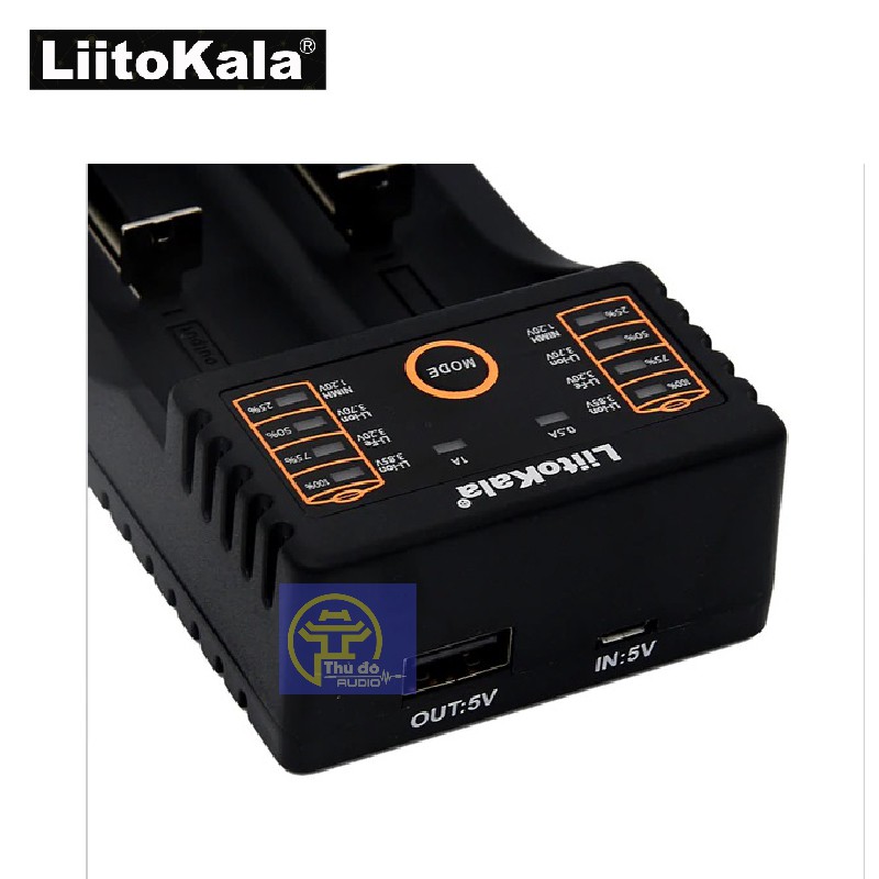 Bộ Sạc Pin Đa Năng LiitoKala Lii-202 loại cao cấp