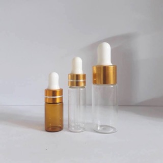 CHAI TINH DẦU 5ML THỦY TINH BÓP GIỌT- CHAI LỌ CHIẾT MỸ PHẨM