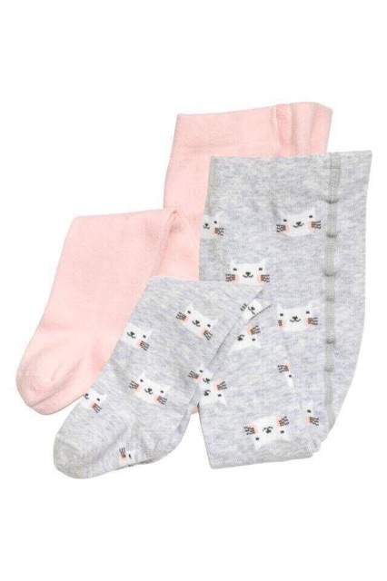Set 2 quần tất bé gái xuất dư