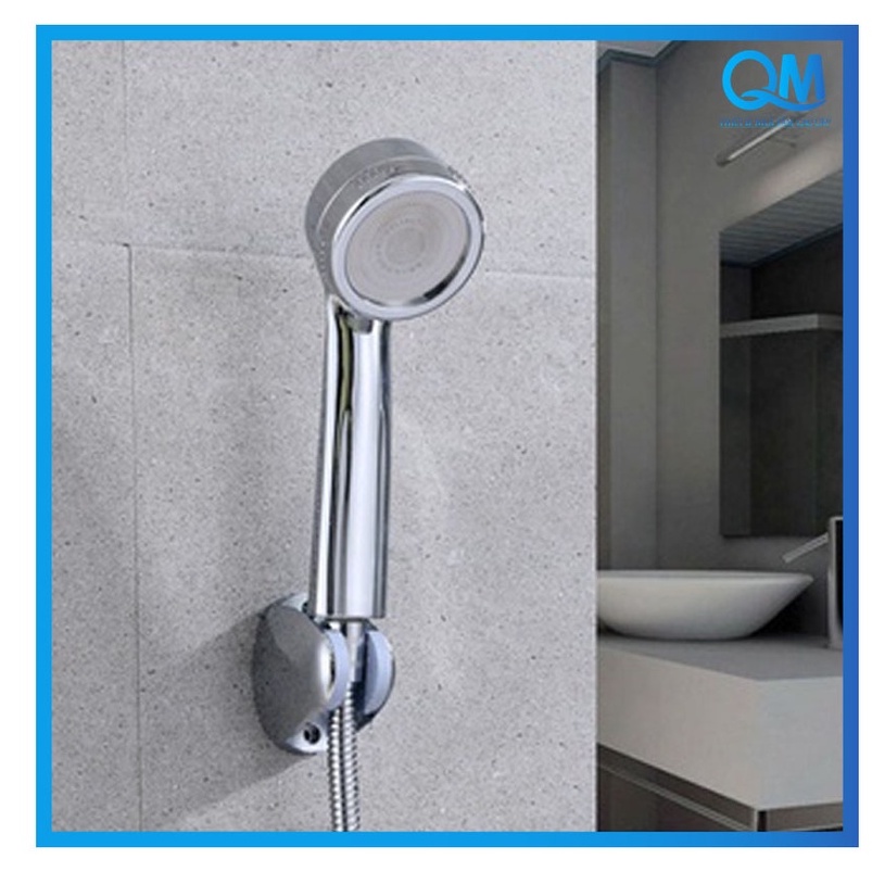 Bộ vòi hoa sen, tay sen dày mạ Crom tăng áp lực cao mạnh mẽ phù hợp với các loại củ sen, cây sen - QM036