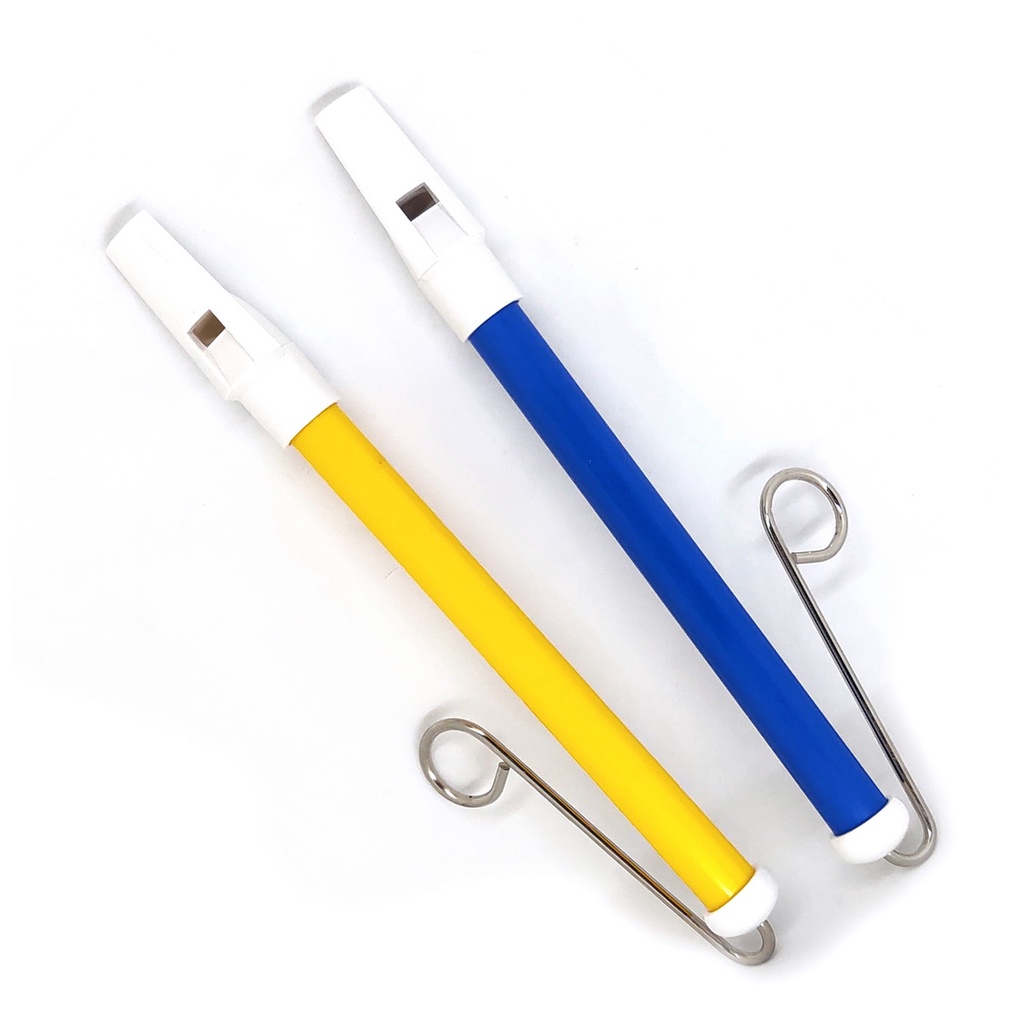 Kèn Trombone  Mini Sáo Rút 7 note màu xanh dương có clip thực tế