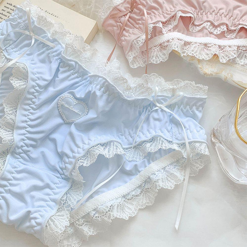 Quần Lót Cotton Không Đường May Màu Sắc Ngọt Ngào Cho Nữ