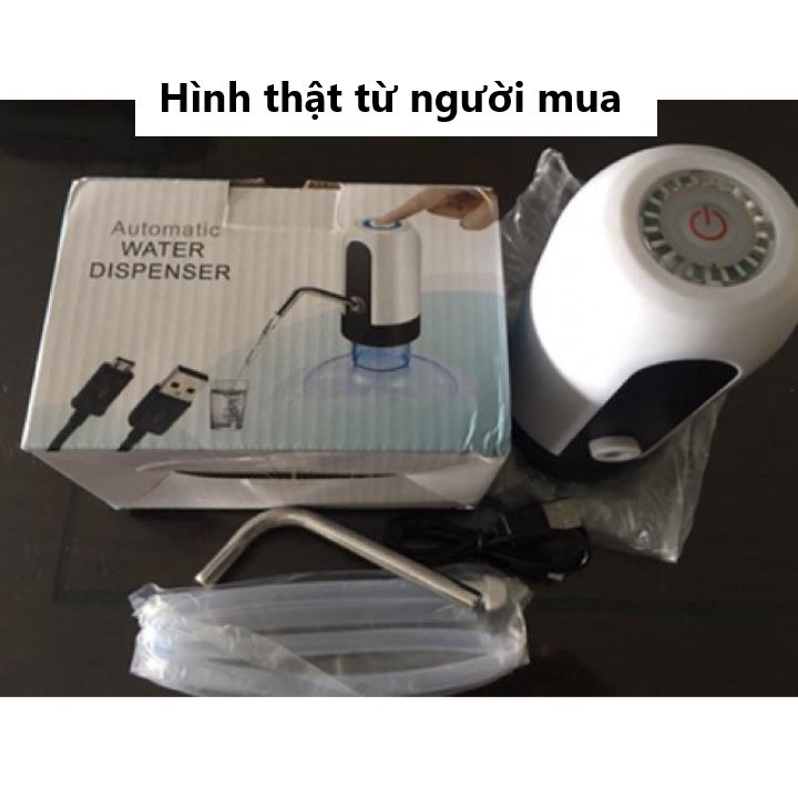 [Sale 1k giá hủy duyệt] [XẢ KHO_FREESHIP]  Máy bơm nước uống tự động trực tiếp từ bình nước lọc, máy bơm mini không dây,