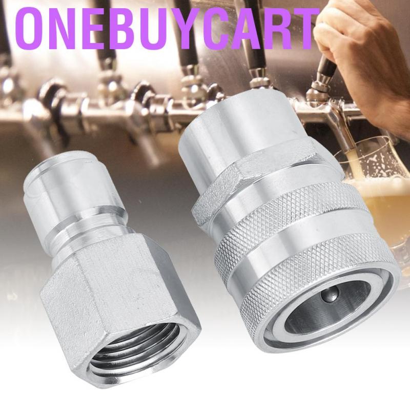 Đầu nối G1/2in tháo lắp nhanh chất liệu inox tiện dụng