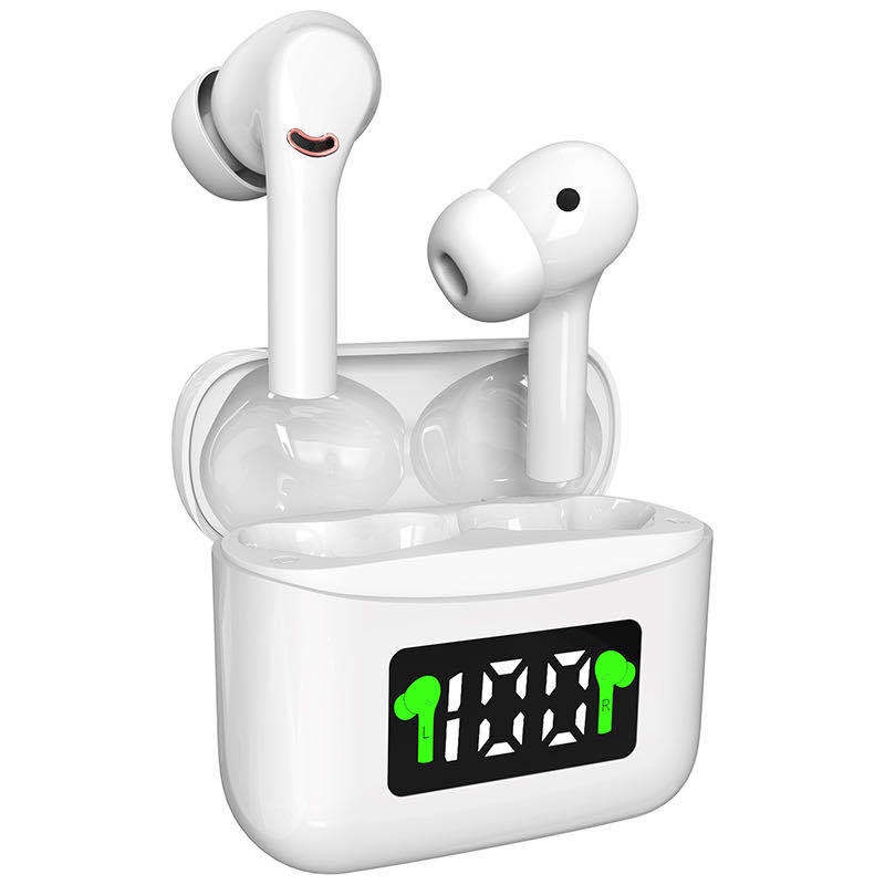 Tai Nghe Bluetooth 5.2 Không Dây J5 Thể Thao Màn Hình Kỹ Thuật Số Âm Thanh Nổi Giảm Tiếng Ồn ANCENC
