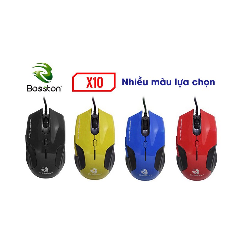 CHUỘT GAMING BOSSTON  X10 Luna Outlet
