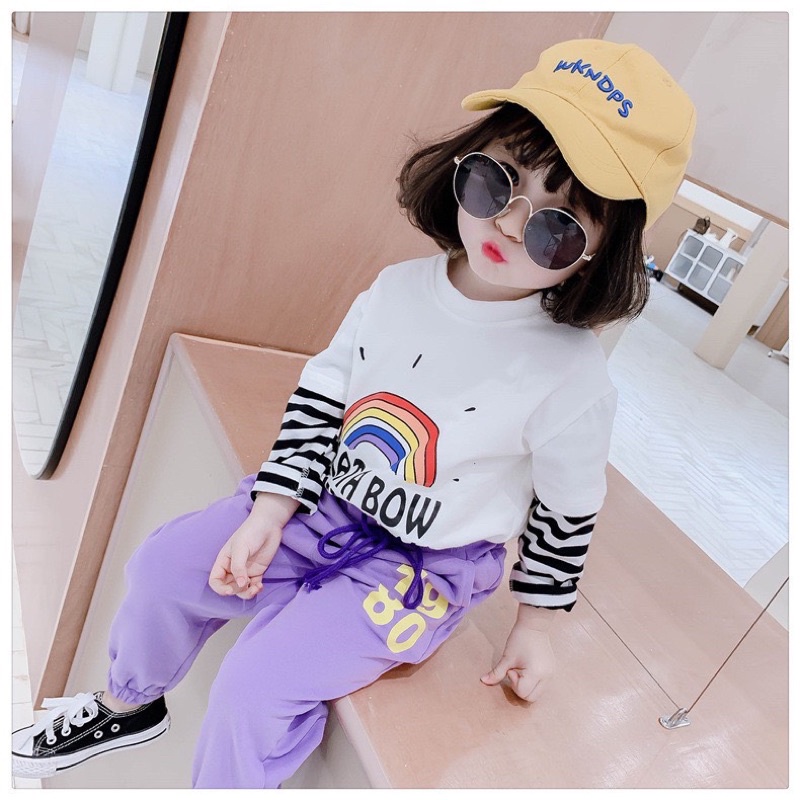 Áo tay dài bé gái cotton SG chuẩn loại 1 siêu xinh
