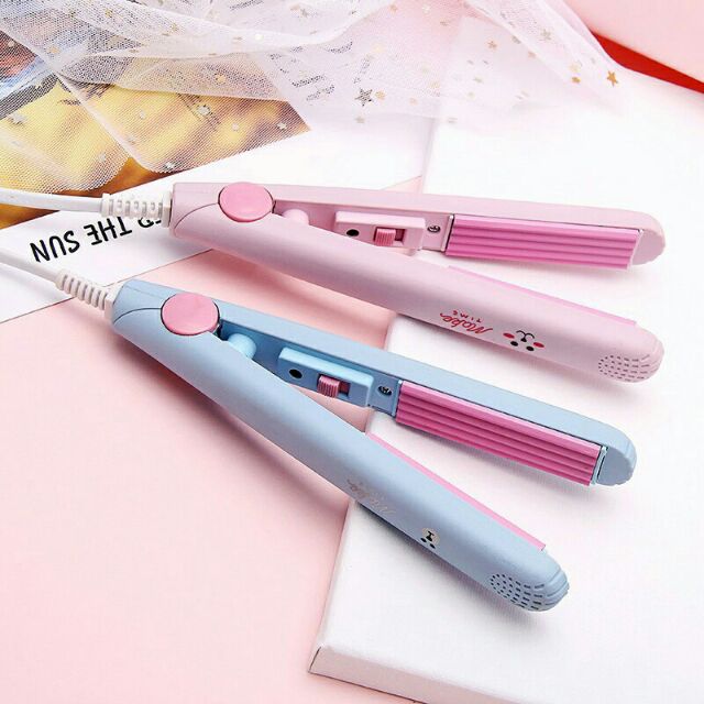 Máy dập xù bấm tóc mini có hộp đựng cao cấp form chất lượng