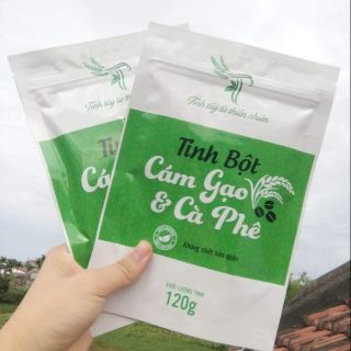 Tinh bột cám gạo cafe