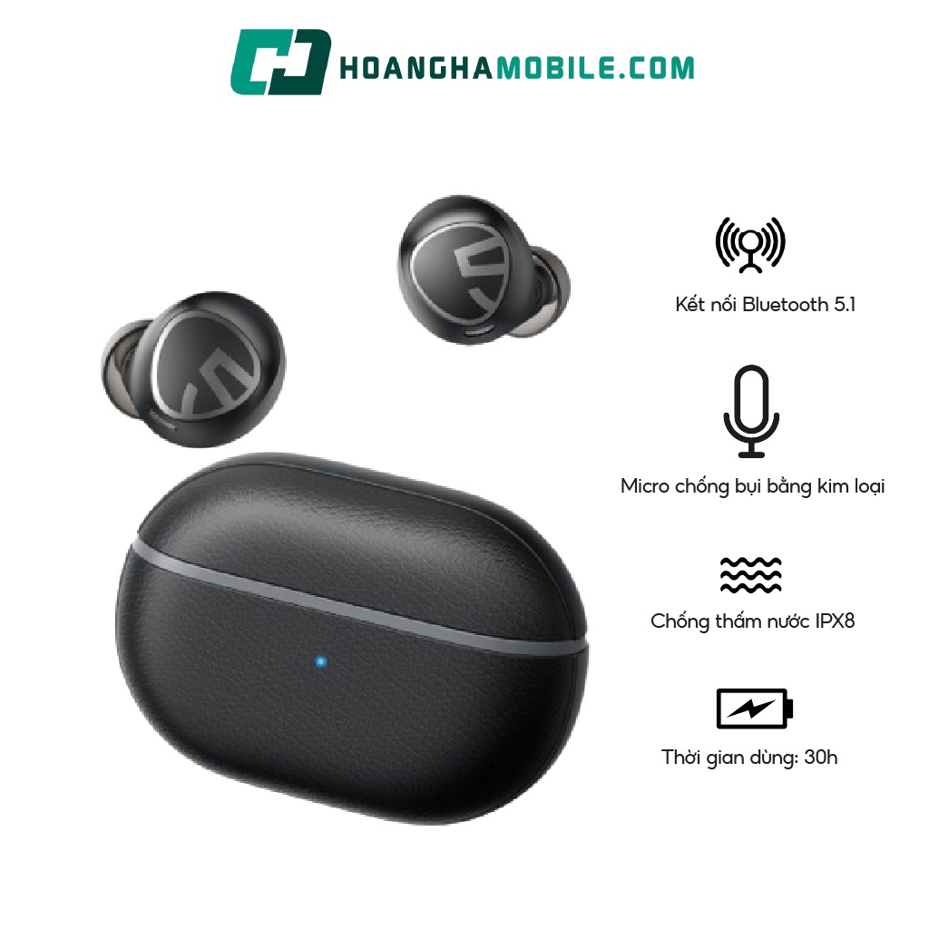 Tai Nghe Bluetooth Soundpeats Free2 Classic Chính Hãng - Hoàng Hà Mobile