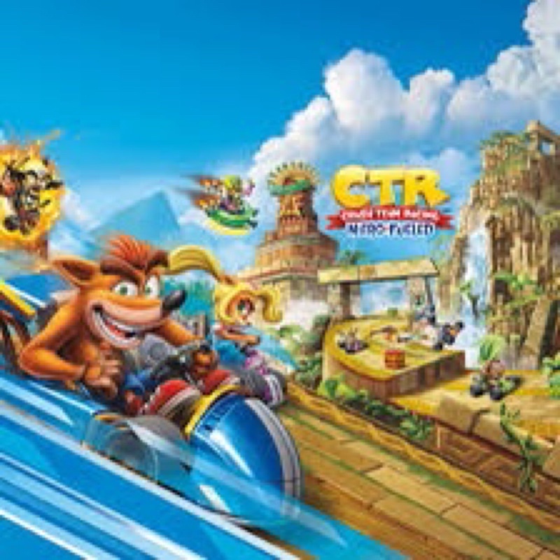 Đĩa game ps4 : CRASH TEAM RACING NITRO-FUELED - ĐUA XE CÁO