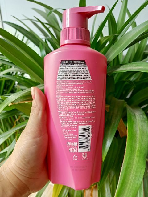 Dầu gội đầu màu hồng Sunsilk 450ml Thái Lan