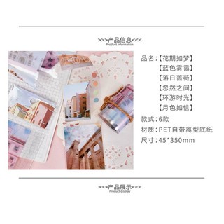 Dây sticker PET theo chủ đề