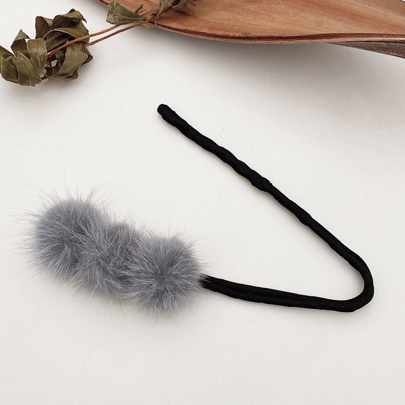 Dây buộc tóc bằng vải bông thiết kế tiện lợi cho nữ