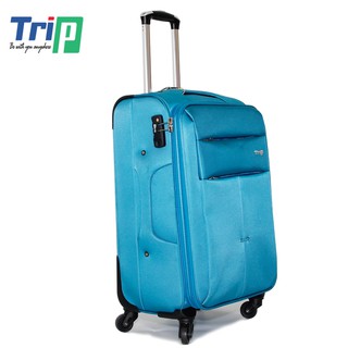 Vali vải trip p030 - size l-28inch - màu xanh thiên thanh