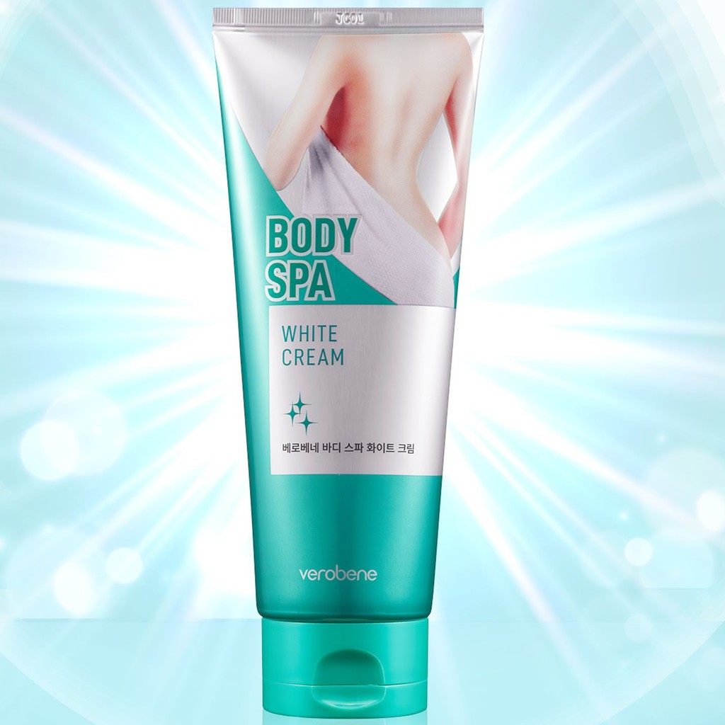 Combo 2 Kem dưỡng trắng makup toàn thân lâu dài và tức thời Verobene BODY Spa White Cream Hàn quốc 200ml/Hộp | BigBuy360 - bigbuy360.vn
