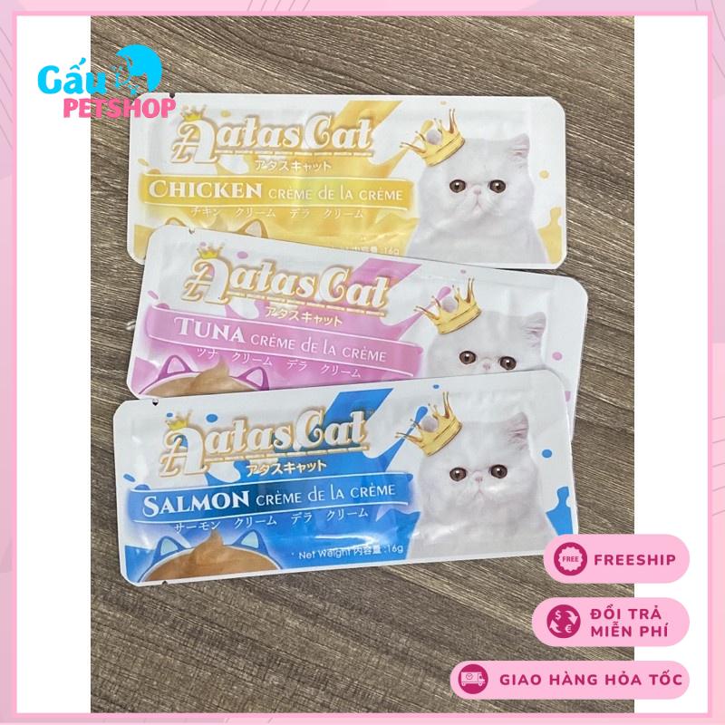 Sốt kem thưởng Aatas cho mèo gói 16g