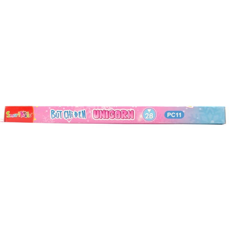 Hộp 12 Bút Chì Gỗ Họa Tiết 2B Unicorn - Smart Kids PC11