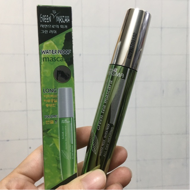 Mascara Trà Xanh Mira Aroma Green Tea Hàn Quốc 8.5ml