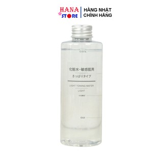 Nước Hoa Hồng Toner MUJI Cân Bằng Da 200ML-Nước Hoa Hồng Cân Bằng Dưỡng Ẩm Da Muji Light Toning Water