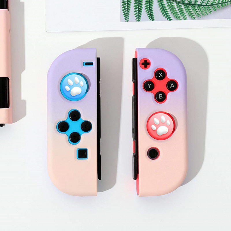 Ốp bảo vệ máy chơi game Lammcou cho Nintendo Switch NS Joy-Con che phủ đầy đủ thiết kế dễ thương