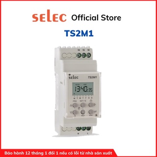 Bộ định thời gian hẹn giờ đồng hồ TS2M1 | Selec