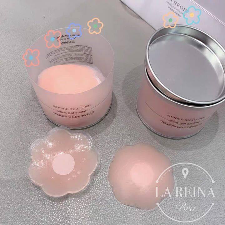 Hộp 5 đôi dán nhũ hoa silicon siêu mềm (Hộp trong)