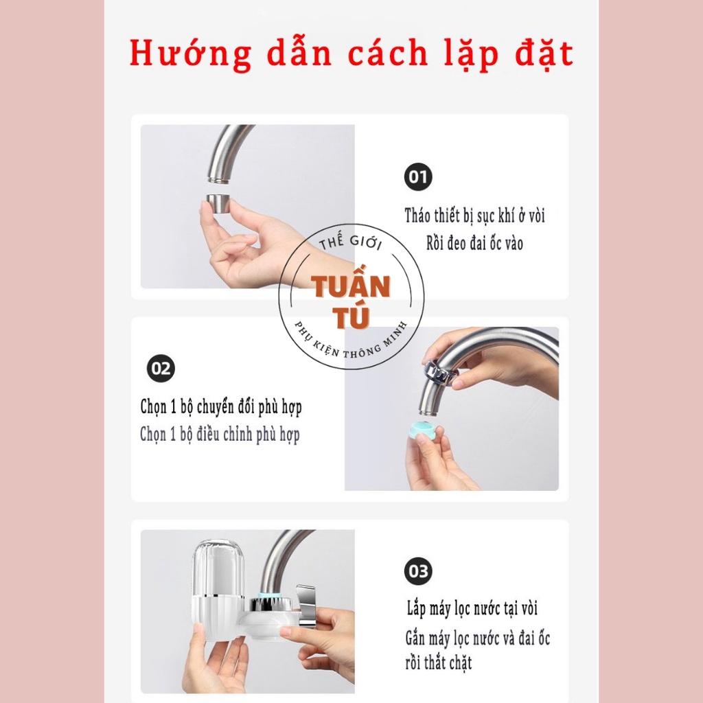 Máy Lọc Nước, Bộ Lọc Nước Tại Vòi Cao Cấp Soglen, Bộ Lọc Nước Tại Vòi Trực Tiếp Thế Hệ Mới - Tuấn Tú Office Store