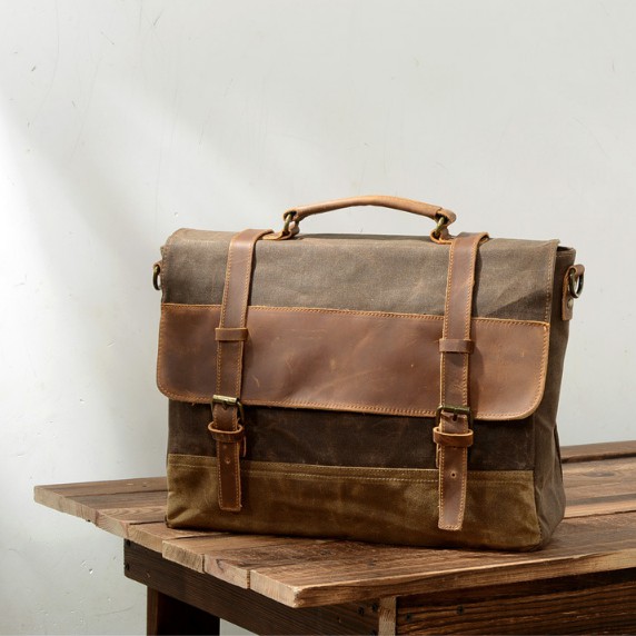 TÚI ĐỰNG LAPTOP VẢI SÁP, CHỐNG NƯỚC, CHỐNG BỤI, CHỐNG SỐC. TÚI CÔNG SỞ PHONG CÁCH VI ĐI LÀM, ĐI CHƠI, ĐI PHƯỢT. | BigBuy360 - bigbuy360.vn