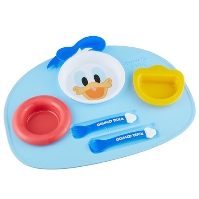Set bát ăn dặm Vịt Donal 6 món