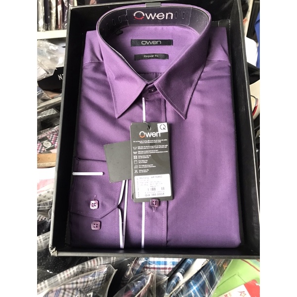 Sơ mi trơn Owen dài tay sale 30%