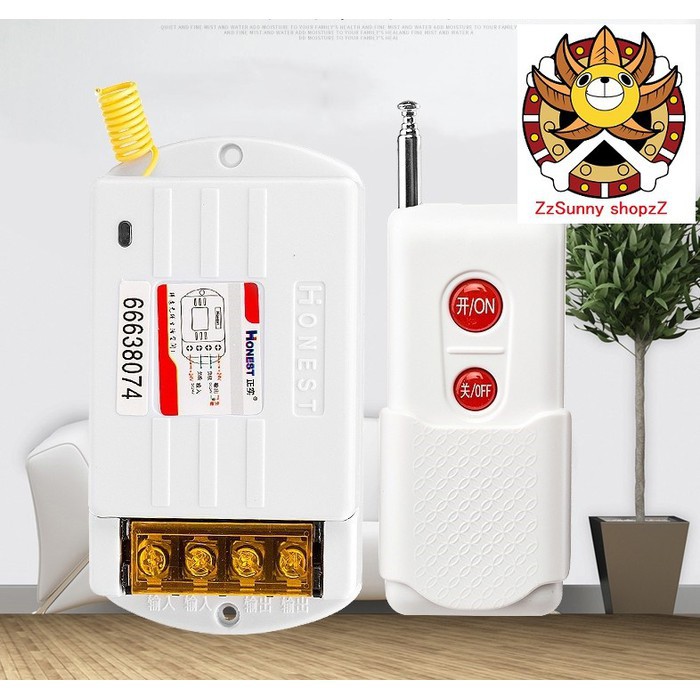 Công tắc điều khiển từ xa công suất lớn 220v 2000W Honest 500m HT-6220ZR