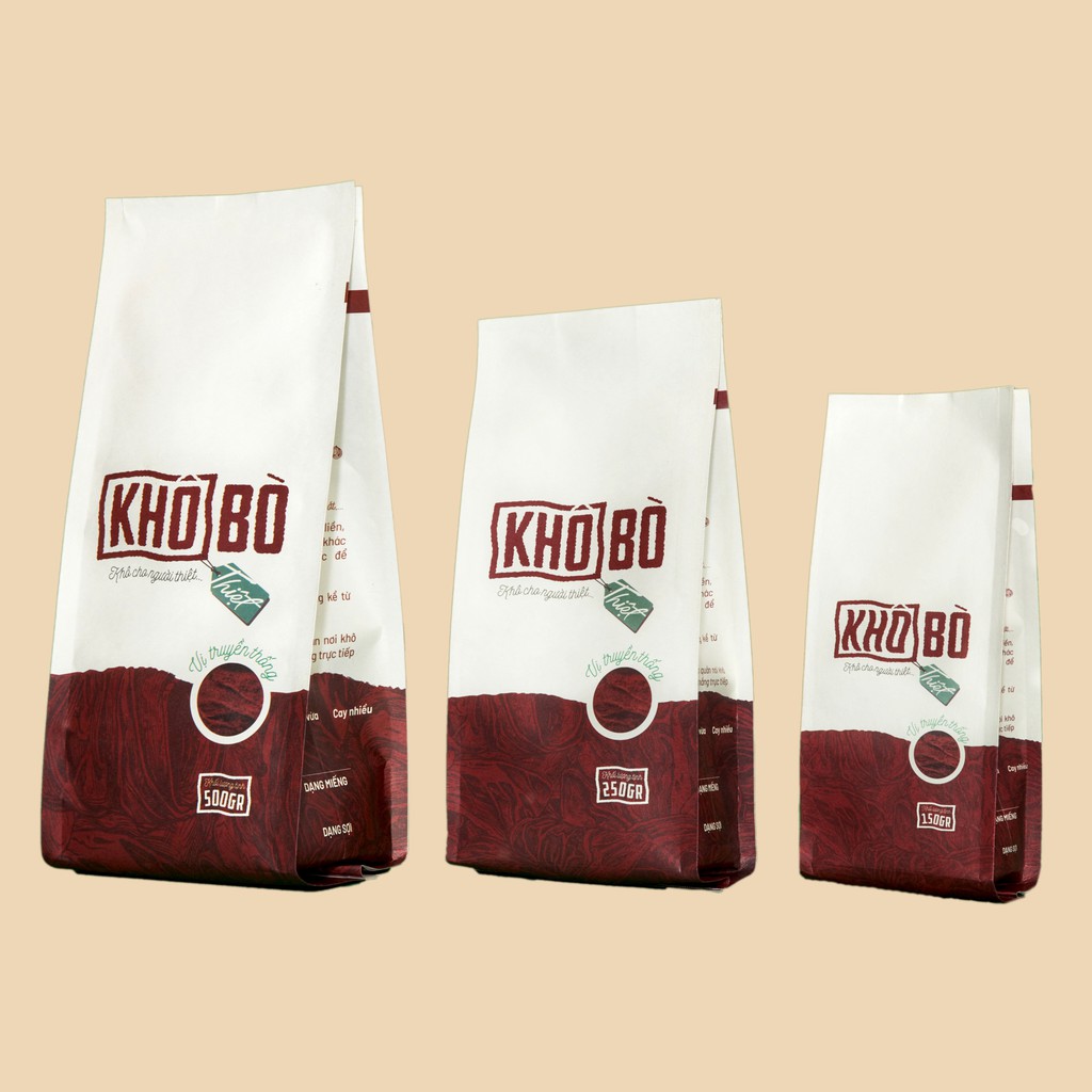 [KHÔ THIỆT] Túi 150gr - KHÔ BÒ Sợi/Miếng Homemade - 3 Mức Cay | BigBuy360 - bigbuy360.vn