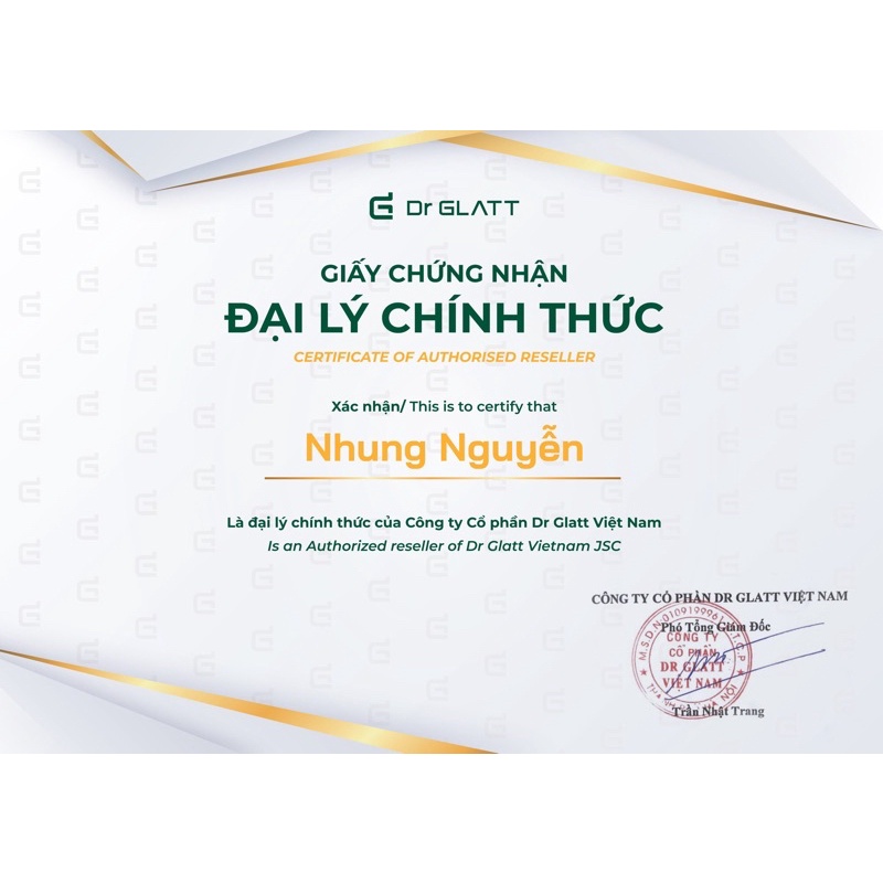 Máy triệt lông trẻ hoá da Dr GLatt IPL 2.0, IPL PRO [HÀNG CHÍNH HÃNG]