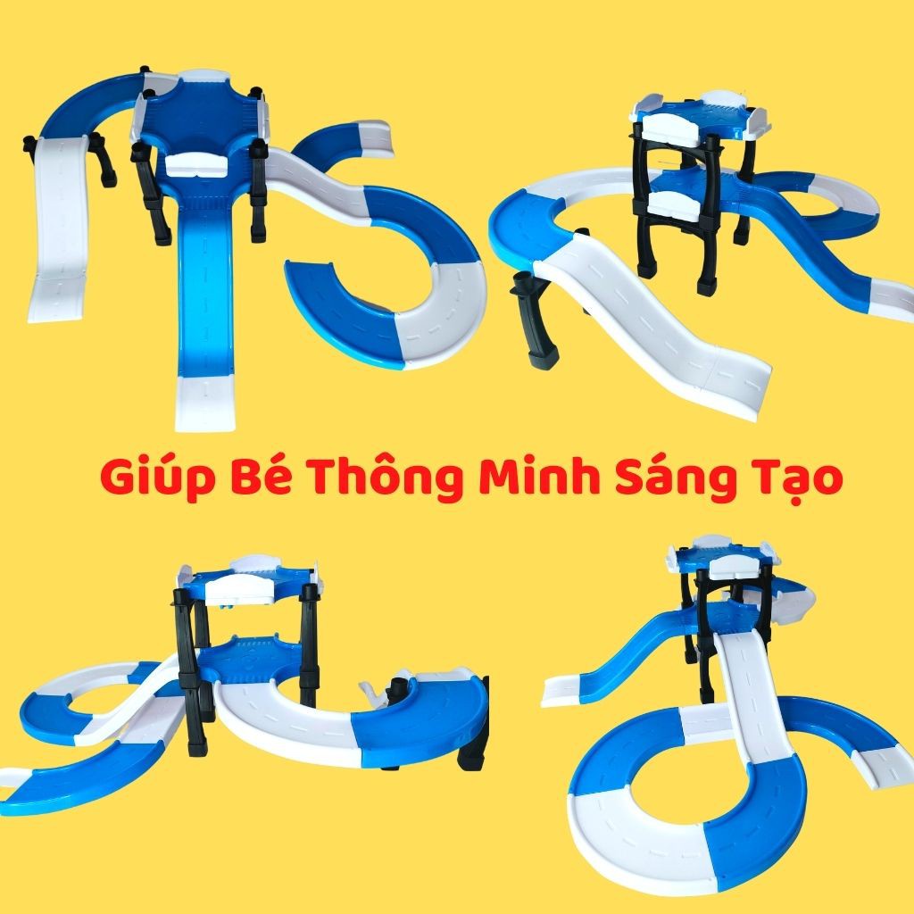 Đồ Chơi Mô Hình Parking Lot Chó Cứu Hộ Trượt Cầu Trượt Cao Cấp Cho Bé, Shop Mẹ Mốc ,CCHDT