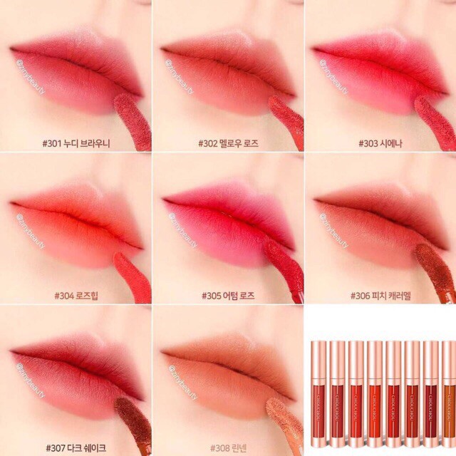 Son kem ChouChou The Great Desire Matte Rouge siêu lỳ